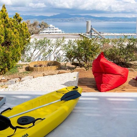 Splash With Amazing Sea Views In Piso Livadi Exterior foto
